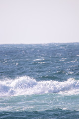 energetic & beautiful waves of sea