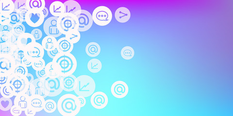 Social media marketing, Communication networking