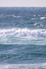 energetic & beautiful waves of sea