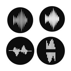 sound wave music logo
