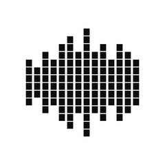 sound wave music logo