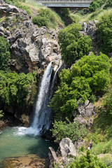 Saar Falls in Northern Israel