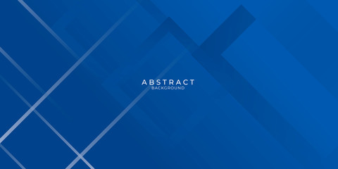 Vector abstract, science, futuristic technology concept. Digital image of light rays, stripes lines with blue light, speed and motion blur over dark blue background