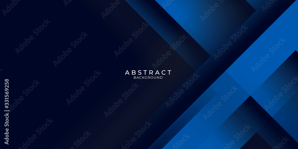 Aufkleber dark blue background with abstract graphic elements for presentation background design.