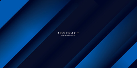 Modern dark blue paper background with dark 3d layered line texture in elegant website or textured paper design