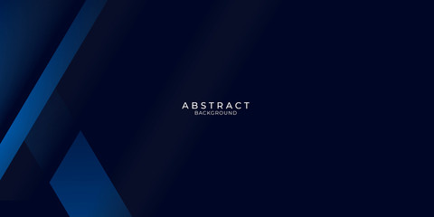 Dark blue modern business abstract background. Vector illustration design for presentation, banner, cover, web, flyer, card, poster, wallpaper, texture, slide, magazine, and powerpoint. 