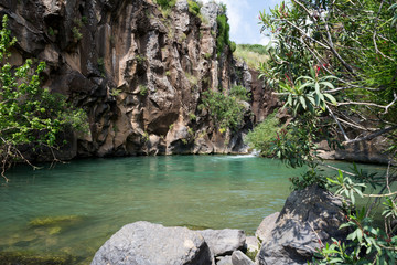Saar Falls in Northern Israel