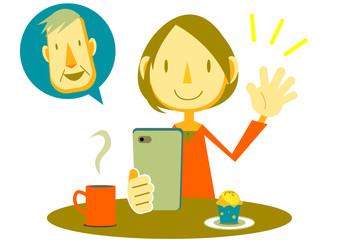 親子間コミュニケーション　/　社会距離戦略