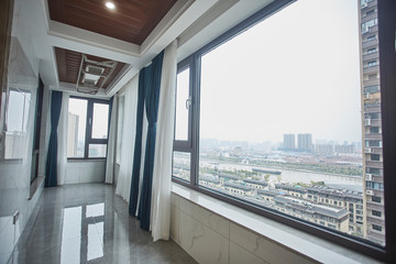  Renovated balcony in model house