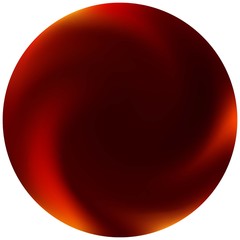 Round colored gradient background.