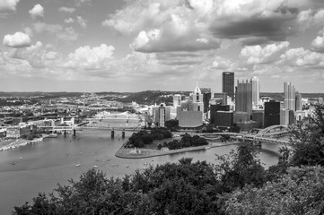 Fototapeta premium Pittsburgh City Skyline