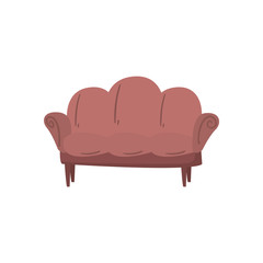Isolated chair flat style icon vector design
