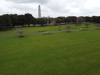 top view in the park