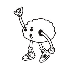 brain organ human comic character