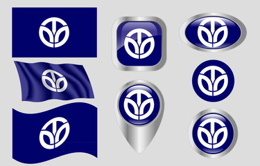 Flag of Fukui, Japan