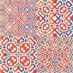 Ornamental talavera mexico tiles decor.