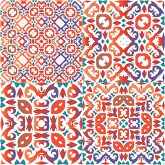 Mexican vintage talavera tiles.