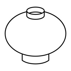 traditional chinese lantern icon