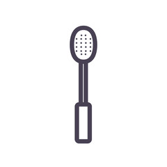 Isolated spoon gradient style icon vector design