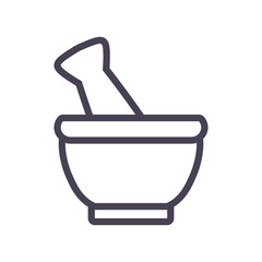 Isolated bowl gradient style icon vector design