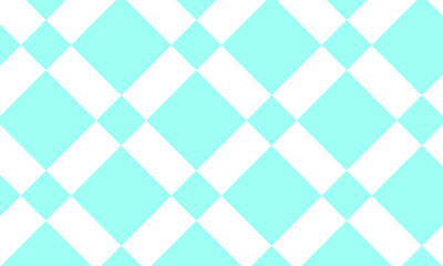 Blue & White Seamless Pattern with Squares