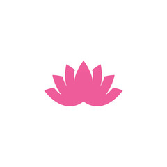 Fototapeta premium Lotus Logo Template vector symbol