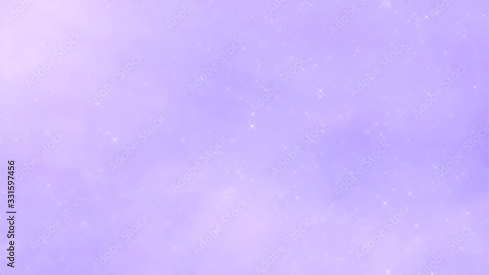 Poster glitter particle drifting and twinkling on color background