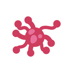 virus covid 19 icon, line style