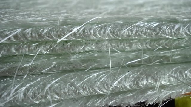 white glass fiber composite raw material background