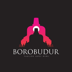 Borobudur the ancient Buddhist temple close up version