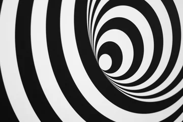 Wandcirkels aluminium abstract background spiral © valentin_b90