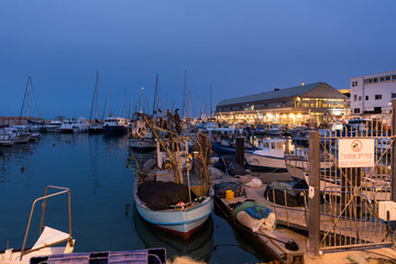 Jaffa port view