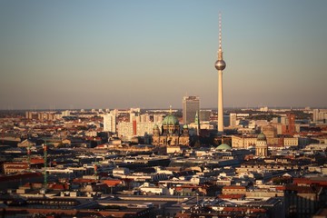 view of Berlin from the top