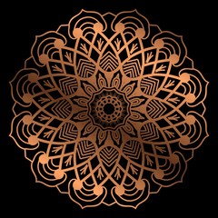 Luxury mandala pattern arabic islamic style background