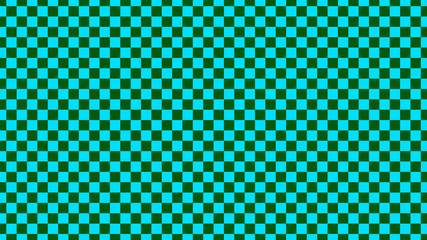 Amazing green & aqua checker abstract,Chess board