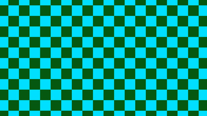Amazing green & aqua checker abstract,Chess board