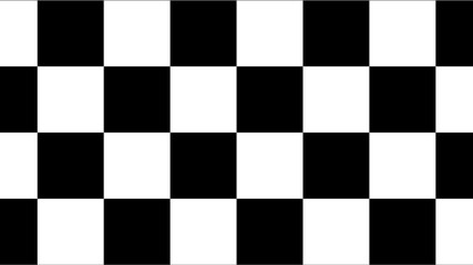 Amazing black & white abstract image,New checker abstract image