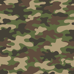 Fototapeta premium Camouflage pattern. Design element for poster, clothes decoration, card, banner.