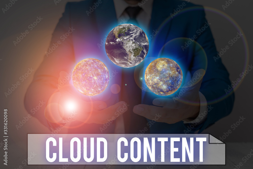 Poster word writing text cloud content. business photo showcasing standalone platform or supported by an ad