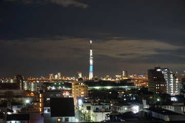 Fototapeta na wymiar 東京の夜景1
