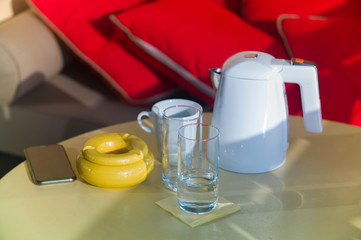 morning tea or coffee outdoor