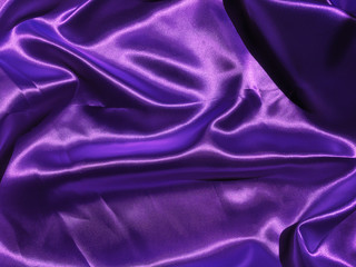Abstract purple fabric texture background with copy space for design