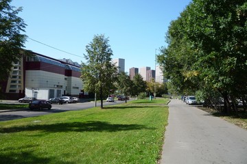 road in moscow