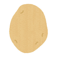 手描き風かわいいじゃがいも- potato illustration