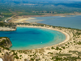 Ochsenaugenbucht bei Pylos Griechenland