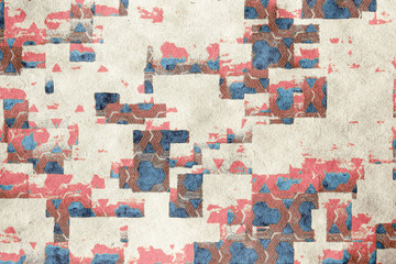 retro vintage background on grungy paper