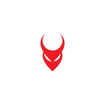 Devil Logo by UNOM design on Dribbble
