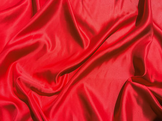 Modern luxury red fabric texture background. Valentines Day or Christmas Day wallpaper design