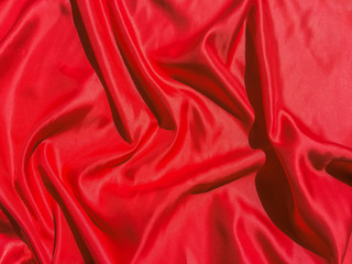 Modern luxury red fabric texture background. Valentines Day or Christmas Day wallpaper design