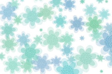 Colorful flower patterned background. Perfect for artwork or wallpaper 